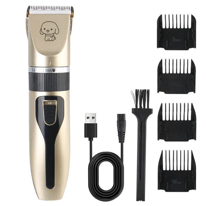 Pet Hair Clipper Grooming Set