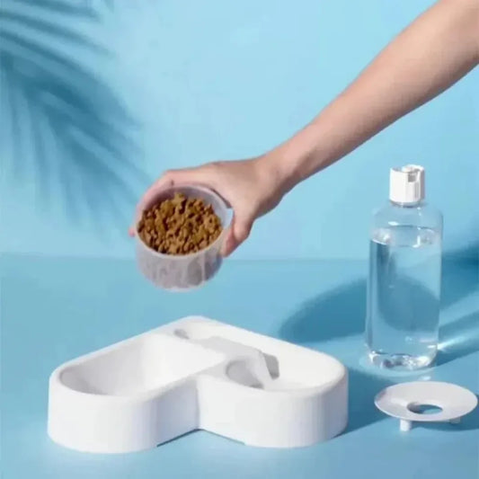Automatic Pet Food Water Bowl