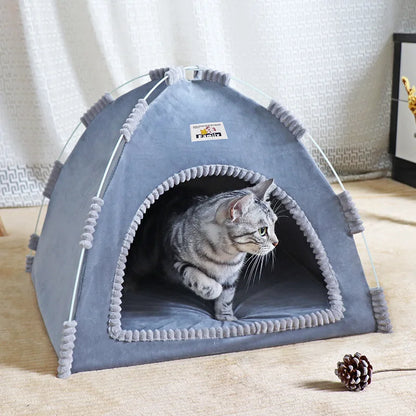 Foldable Cat Tent House