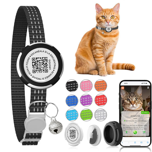 Airtag Cat Collar Reflective
