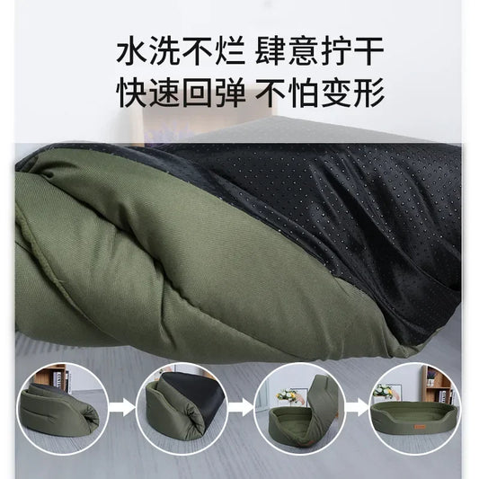 Waterproof Square Dog Bed