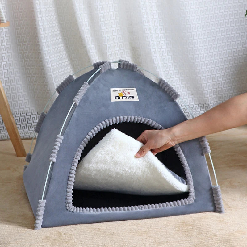 Foldable Cat Tent House