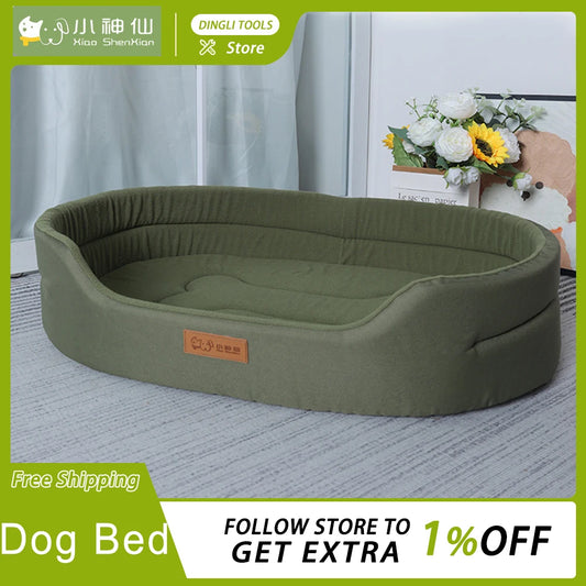 Waterproof Square Dog Bed