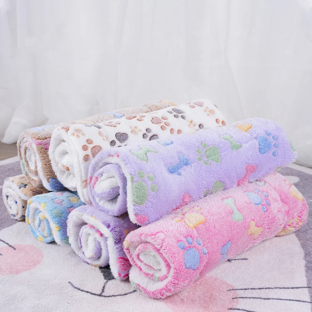 Flannel Washable Dog Bed