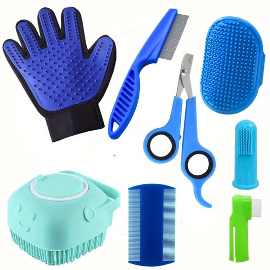8PCS Pet Grooming Kit Set