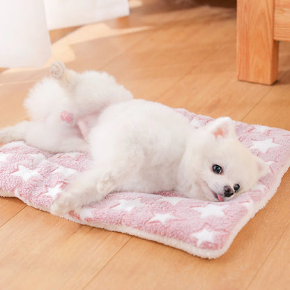 Flannel Washable Dog Bed