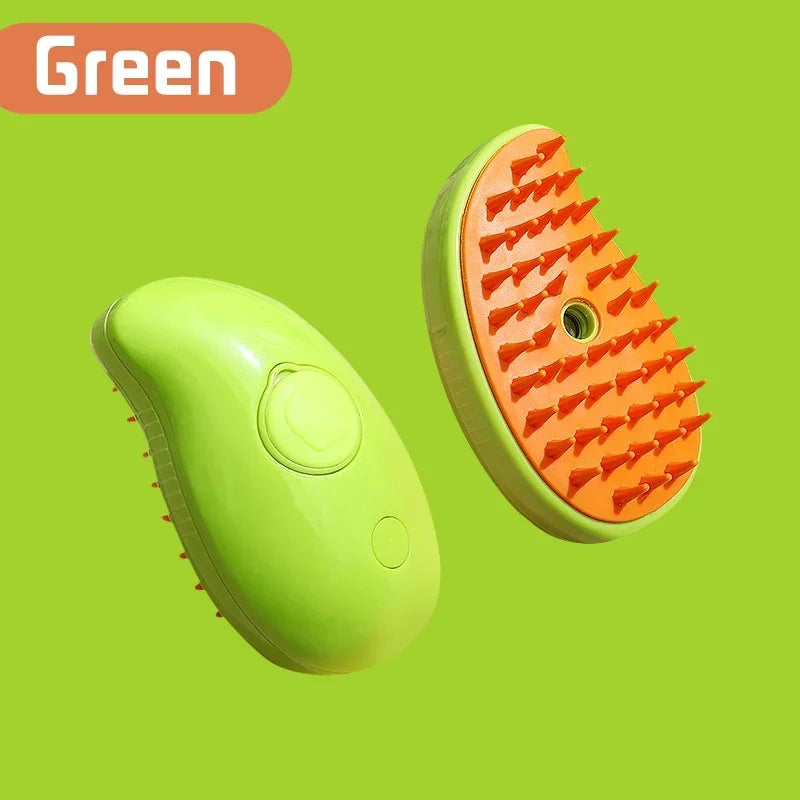 Steam Pet Grooming Comb Brush