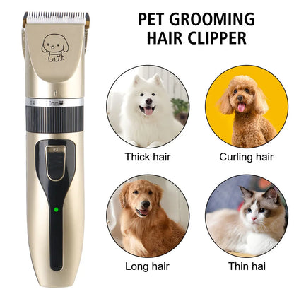 Pet Hair Clipper Grooming Set