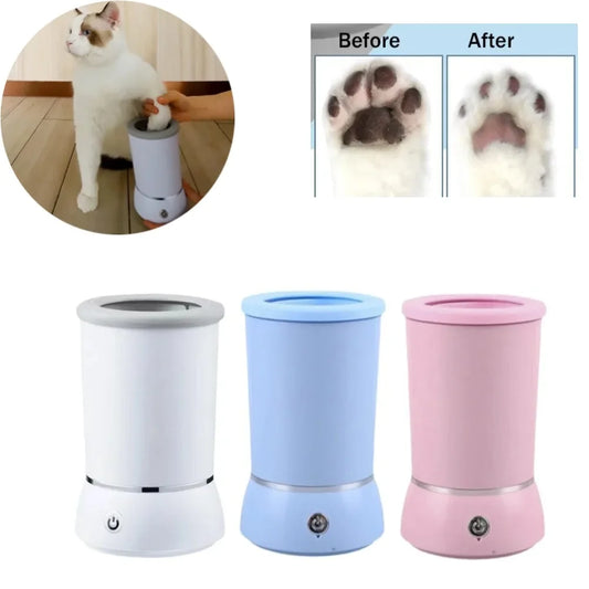 Electric Dog Paw Cleaner Cup