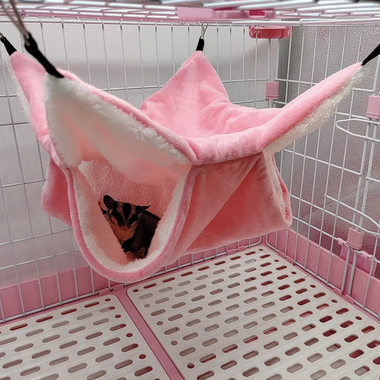 Warm Plush Pet Hammock Bed