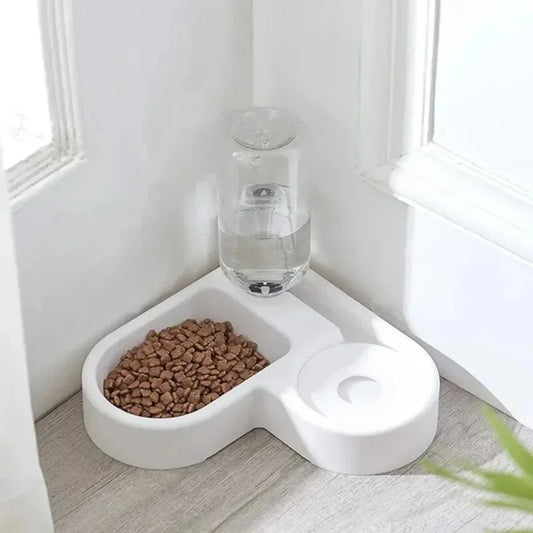 Automatic Pet Food Water Bowl
